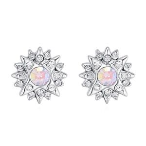 Aurora Borealis Swarovski Crystal Star Stud Earrings